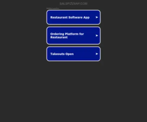 Salspizzany.com(Salspizzany) Screenshot