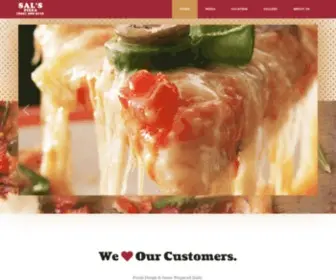 Salspizzasewell.com(Pizzeria) Screenshot