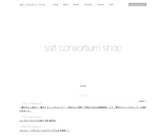 Salt-INC.co.jp(Salt consortium inc.（ソルト・コンソーシアム）) Screenshot