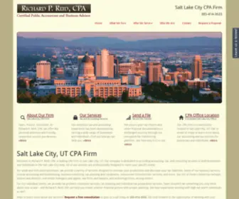 Salt-Lake-Cpa.com(Accounting & Tax Services) Screenshot