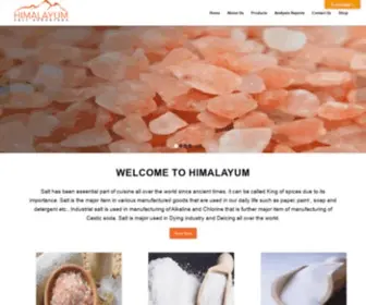 Salt.com.pk(Pink Rock Salt Powder Supplier) Screenshot