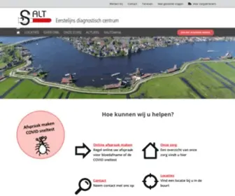 Salt.nl(Eerstelijns diagnostisch centrum) Screenshot