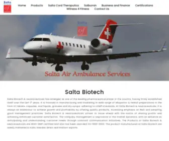 Saltabiotech.com(SaltaBiotech) Screenshot