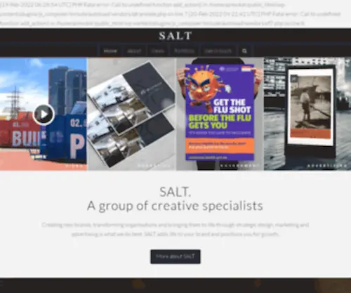 Saltadvertisinggroup.com(Saltadvertisinggroup) Screenshot