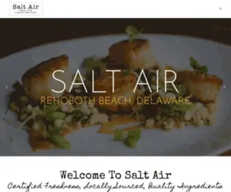 Saltairrestaurant.com(Rehoboth Beach Upscale Dining) Screenshot