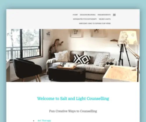 Saltandlightcounselling.com.au(Salt and Light Counselling.   Creative Counselling) Screenshot