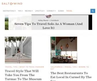 Saltandwind.com(Salt & Wind Travel) Screenshot