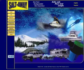 Saltawayproducts.com(Salt-Away) Screenshot