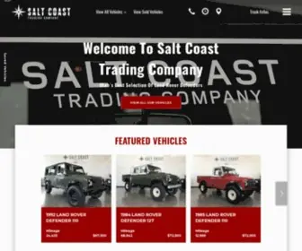 Saltcoast.com(Salt Coast Trading Company) Screenshot