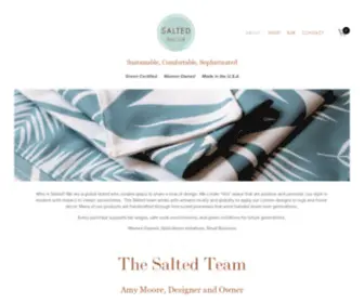 Salteddecor.com(Designer Decor) Screenshot