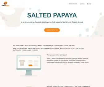 Saltedpapaya.com(Salted Papaya) Screenshot