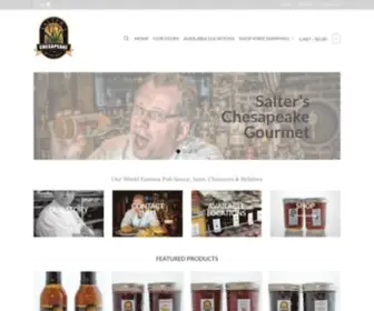 Salterschesapeakegourmet.com(Salter's Chesapeake Gourmet) Screenshot