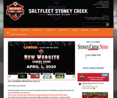 Saltfleetsoccer.com(Saltfleetsoccer) Screenshot