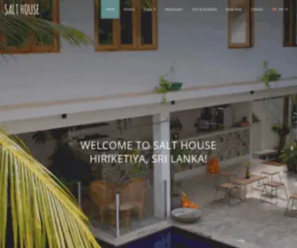 Salthousesrilanka.net(Hiriketiya bay) Screenshot