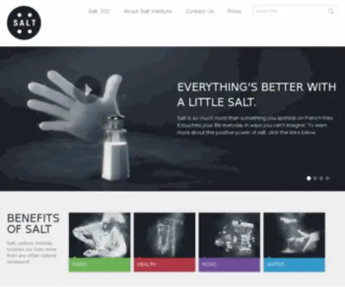 Saltinstitute.org(Salt Institute) Screenshot