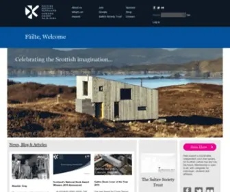 Saltiresociety.org.uk(The Saltire Society) Screenshot