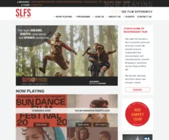 Saltlakefilmsociety.org(Salt Lake Film Society) Screenshot