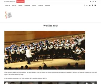 Saltlakemenschoir.org(Utah's OTHER Choir) Screenshot