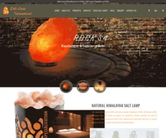 Saltlamp.co.in(Salt Lamp Manufacturers in Delhi) Screenshot