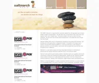 Saltmarch.com(Saltmarch Media) Screenshot