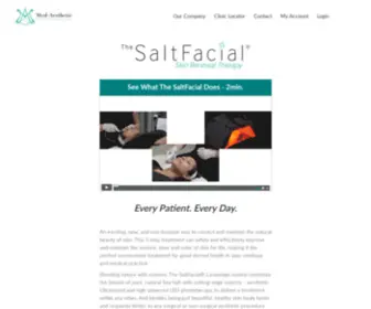 Saltmed.com(We envision a world where the skin) Screenshot