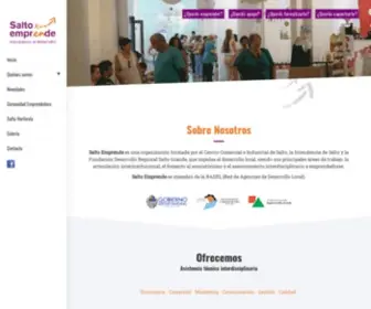 Saltoemprende.com.uy(Saltoemprende) Screenshot