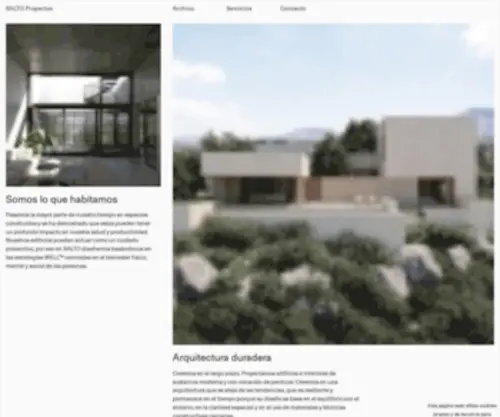 Saltoproyectos.es(Estudio de Arquitectura en Granada y Murcia) Screenshot