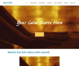 Saltspaaz.com(SALT SPA) Screenshot