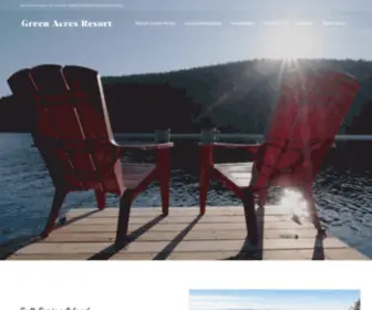 Saltspringislandresort.com(Accommodation on Saltspring Island) Screenshot