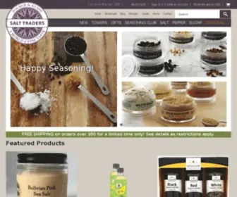 Salttraders.com(SALT TRADERS) Screenshot