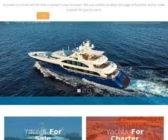 Saltwater-Yachts.com(Saltwater Yachts) Screenshot