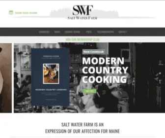 Saltwaterfarm.com(SALT WATER FARM COOKING SCHOOL (Lincolnville) Screenshot