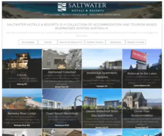 Saltwaterhotels.com.au(Saltwater Hotels &amp; Resorts) Screenshot