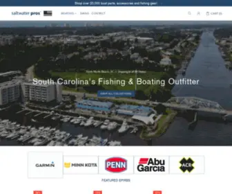 Saltwaterpros.com(Saltwater Pros) Screenshot