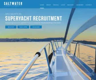 Saltwaterrecruitment.com(Saltwater Recruitment) Screenshot