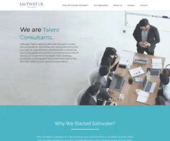 Saltwatertalent.com(Saltwater Talent) Screenshot