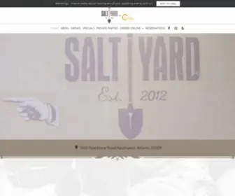 Saltyardatlanta.com(Saltyard) Screenshot