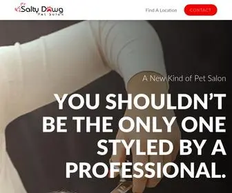 Saltydawgpetsalon.com(Salty dawg pet salon) Screenshot