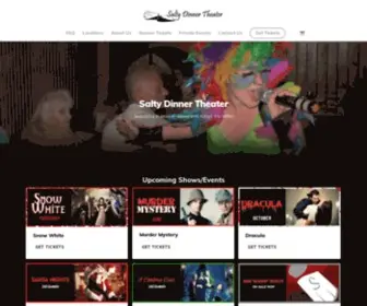 Saltydinnertheater.com(Salty Dinner Theater) Screenshot