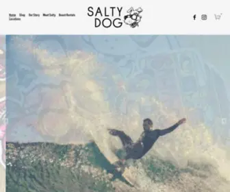 Saltydogsurfshop.com(Salty Dog Surf Shop) Screenshot