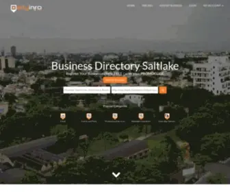 Saltyinfo.com(Business Directory Saltlake Kolkata) Screenshot