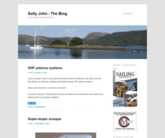 Saltyjohntheblog.com(The Blog) Screenshot