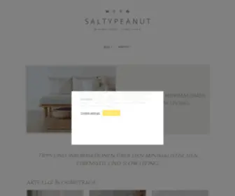 Saltypeanut.blog(Saltypeanut blog) Screenshot