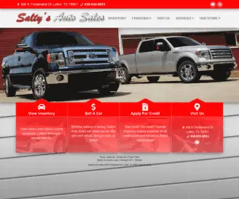 Saltysautosales.com(Saltysautosales) Screenshot