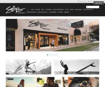 Saltysboardshop.com(Salty's Board Shop) Screenshot