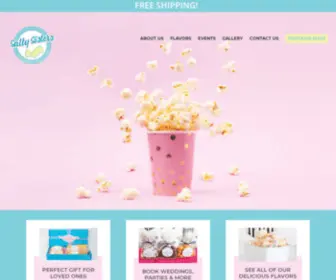 Saltysisterspopcorn.com(Salty Sisters Gourmet Popcorn) Screenshot