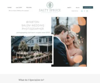 Saltysprucestudio.com(Micro Wedding Photographer in Breckenridge CO) Screenshot