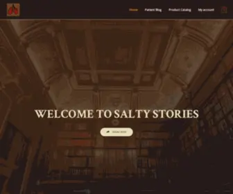 Saltystories.org(Just another WordPress site) Screenshot