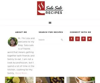 Salu-Salo.com(Salu Salo Recipes) Screenshot
