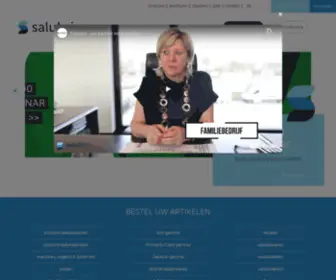 Salubris.be(Salubris Groothandel voor professionele schoonmaakproducten) Screenshot
